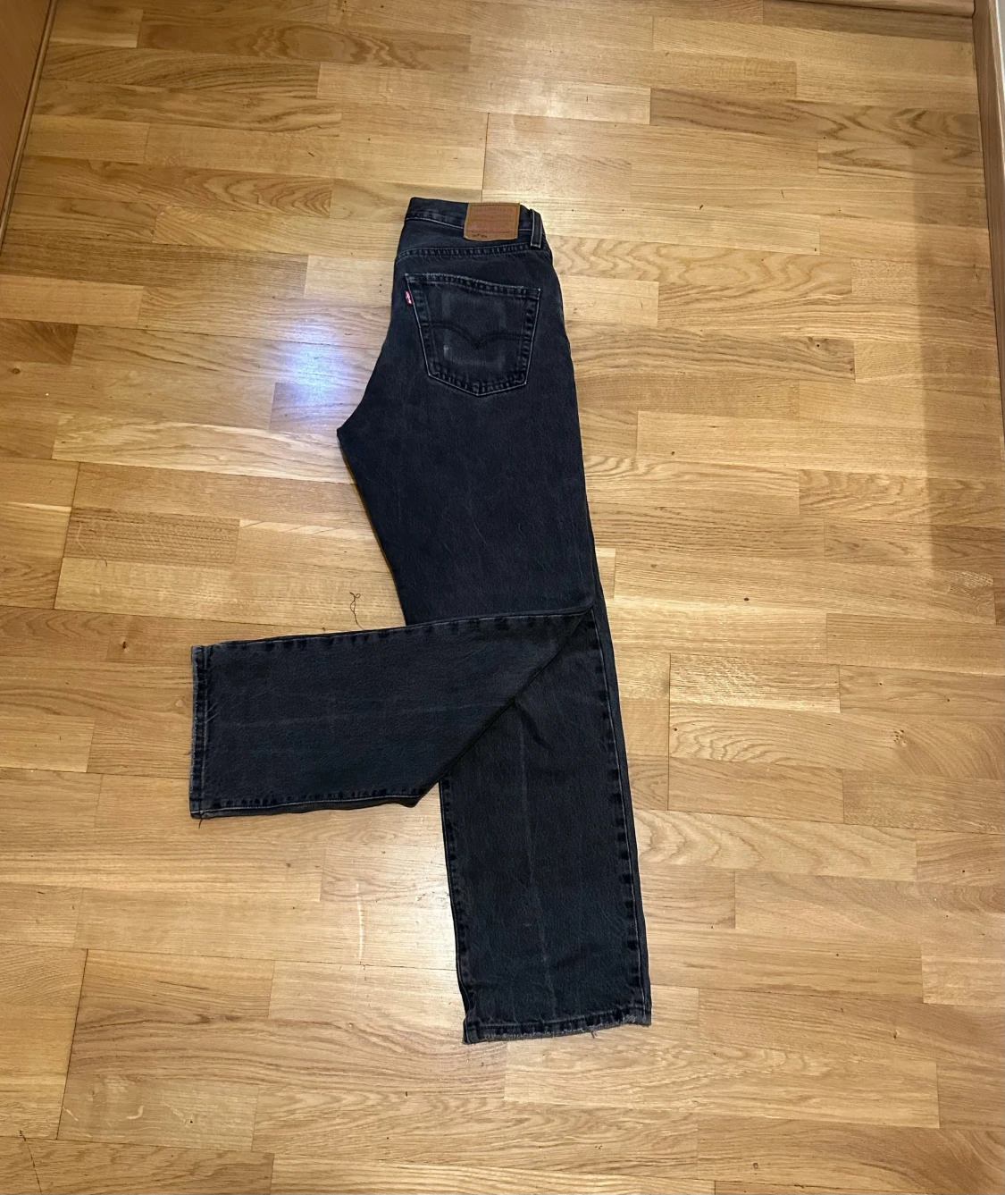 Levi's 501 gråa jeans 90s