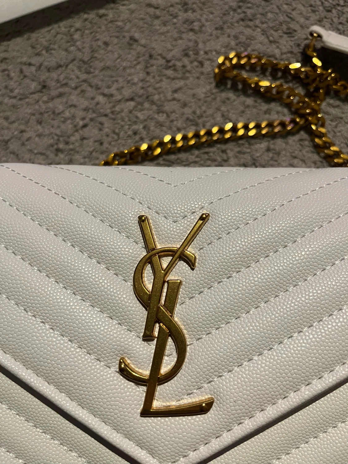 Saint Laurent Envelope Chain Wallet - 4