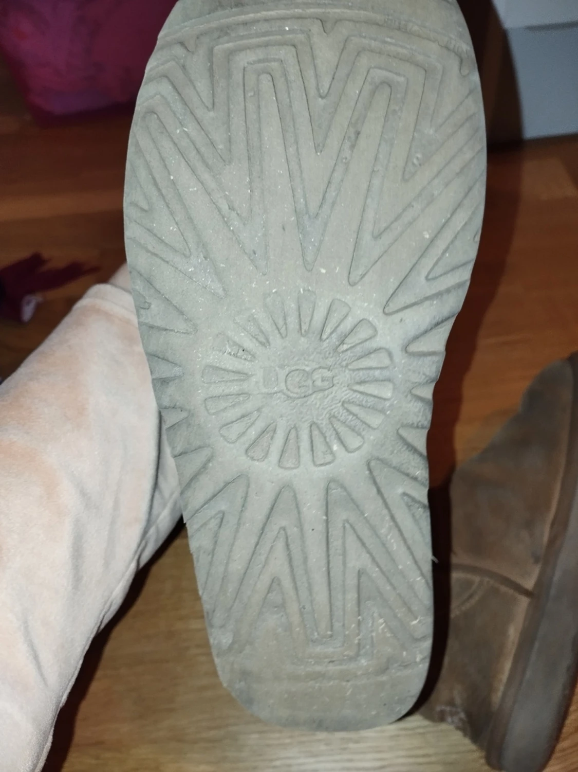 UGG Classic bruna boots i mocka - 4