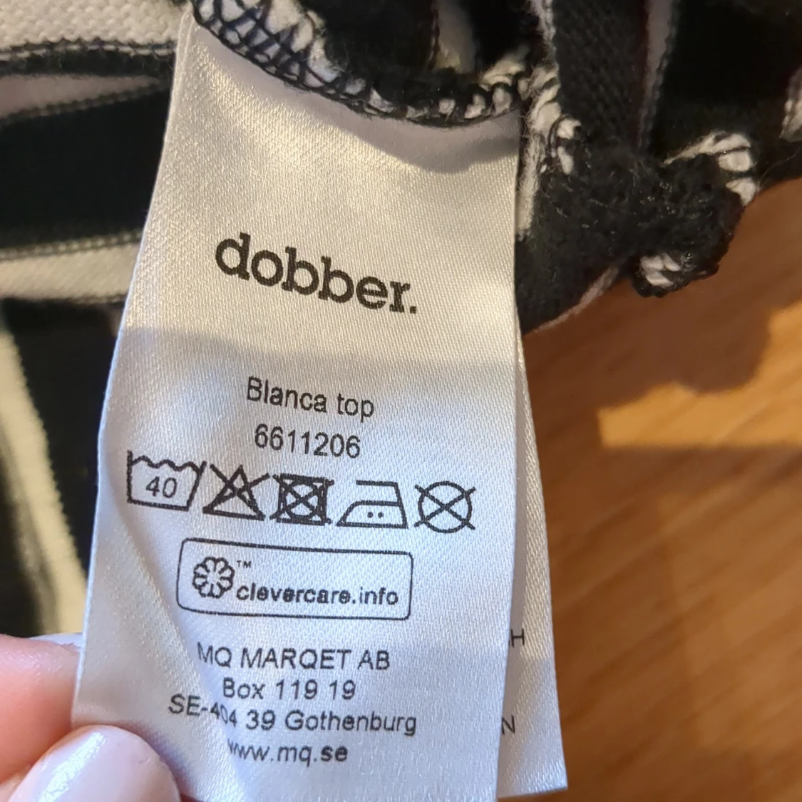 Randig långärmad tröja från Dobber - 2