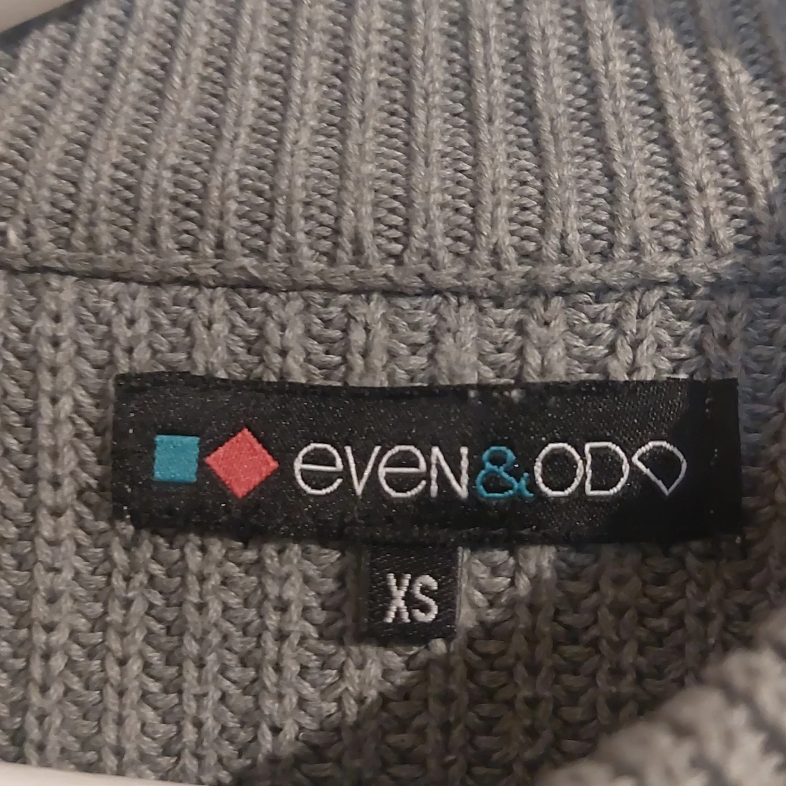 Grå stickad tröja från Even&Odd (xs) - 2