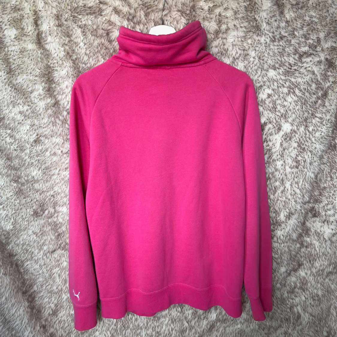 Rosa hoodie från Puma med dragkedja - 4