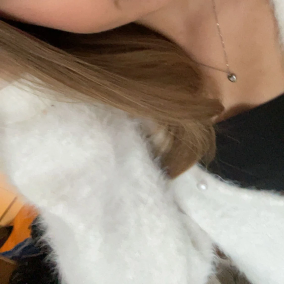 Vit fluffig kofta  - 2