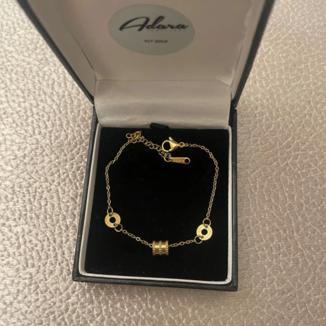 Guldpläterad armband