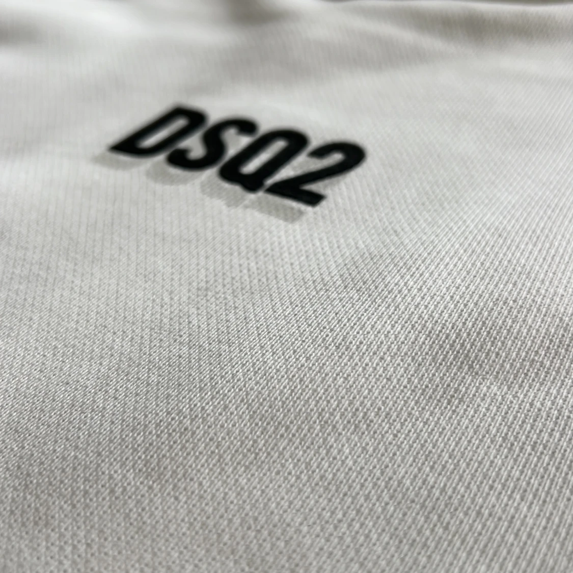 Vit hoodie från Dsquared2 med tryck - 3