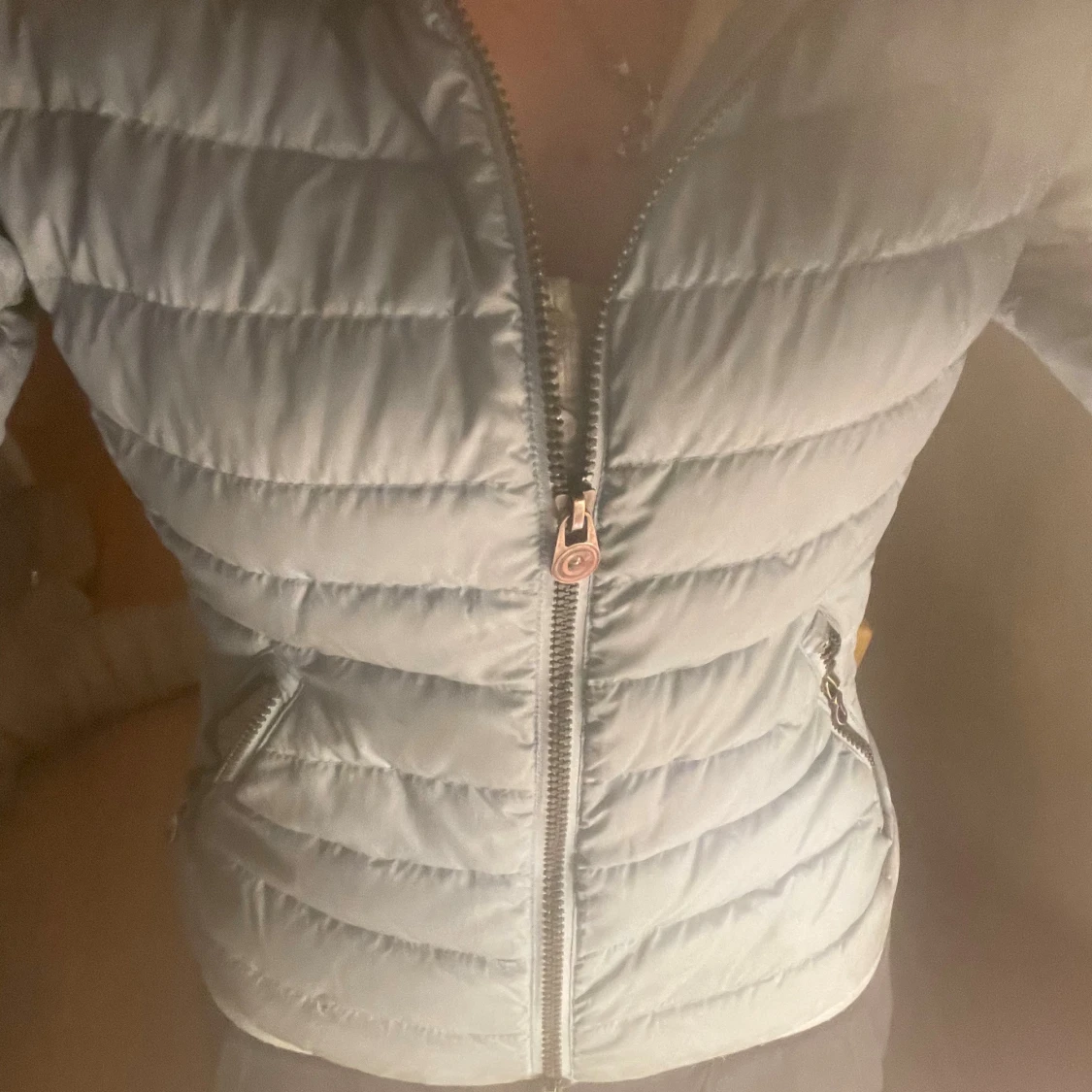 Ljusblå pufferjacka från Colmar - 3