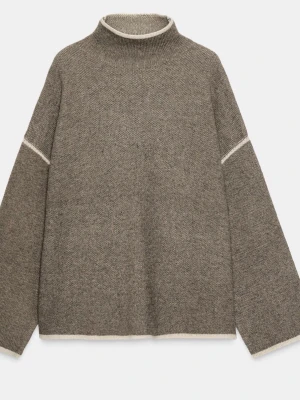 stickad polotröja - så fin stickad polotröja från zara!! knappt använd 💗💗 