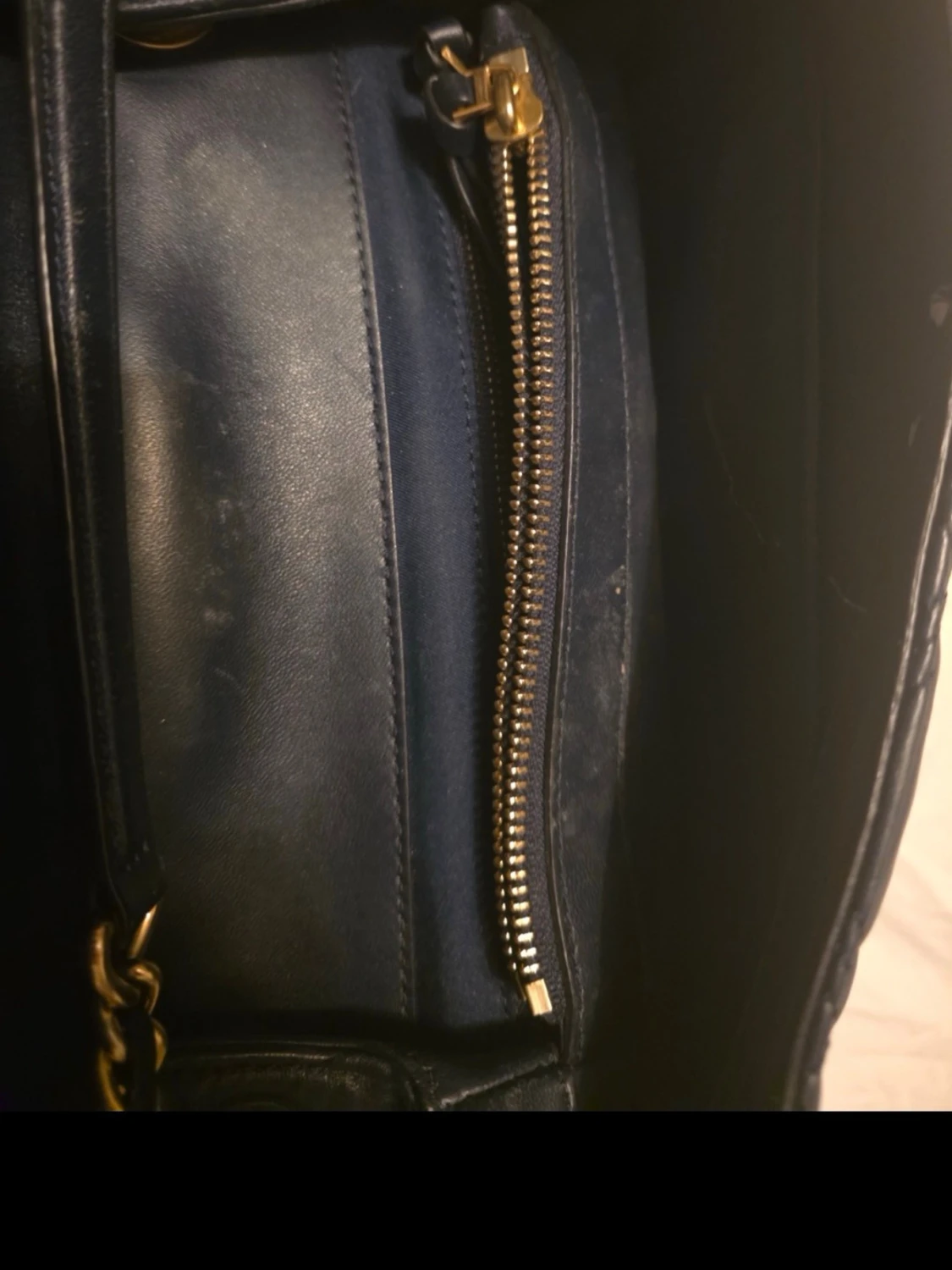 Svart quiltad handväska Tory Burch - 4