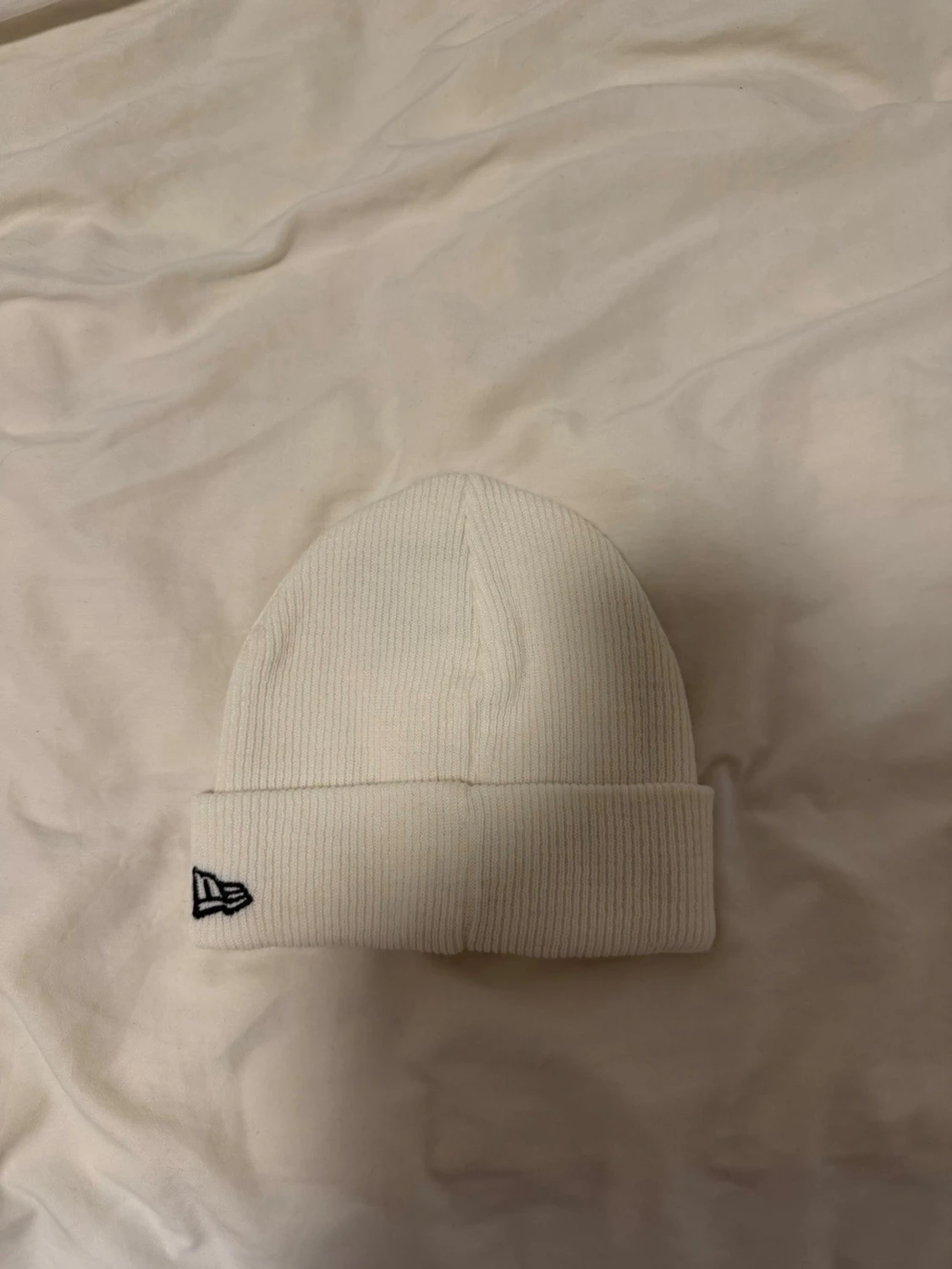 Vit ribbad mössa New Era Sox - 1