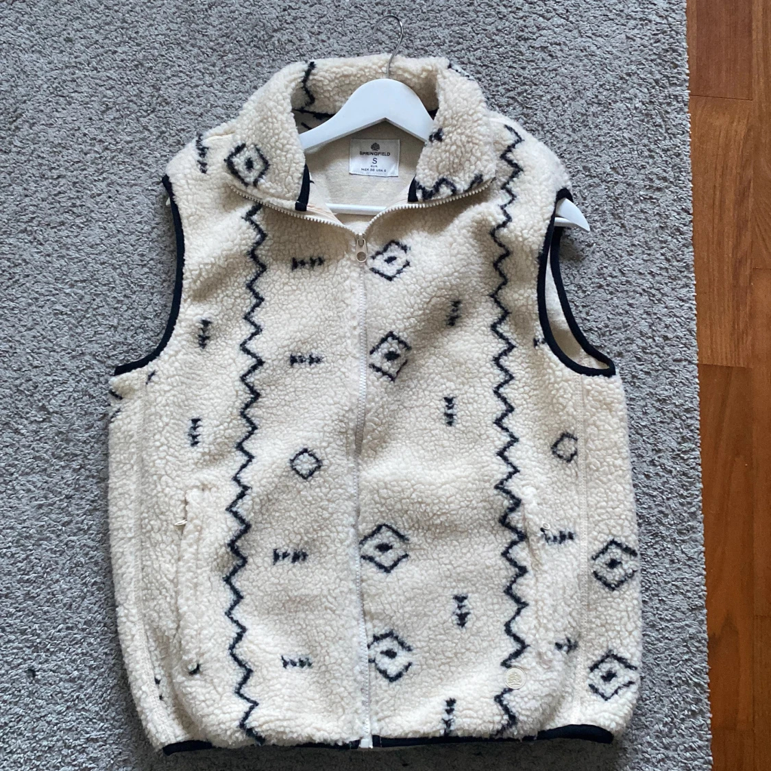 Ull fleecetröja från Springfield