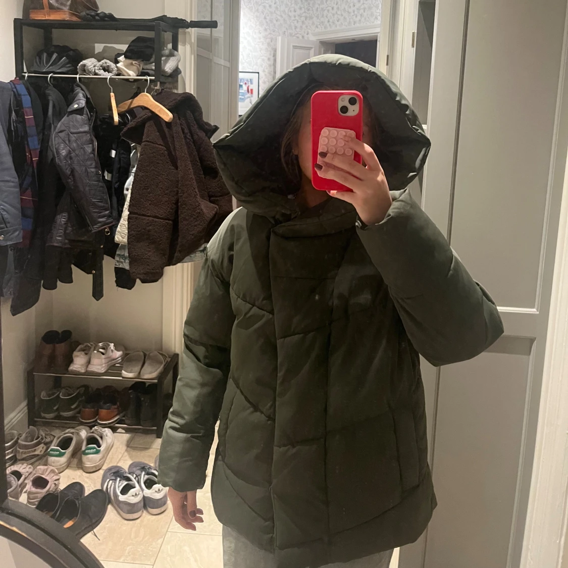 Pufferjacka grön - 3