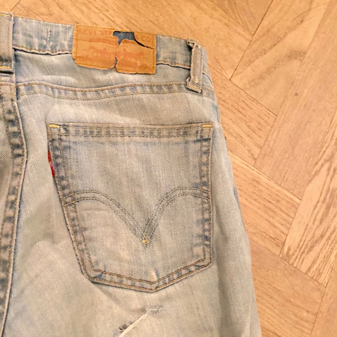 Levi's 529 ljusblå bootcut jeans - 4