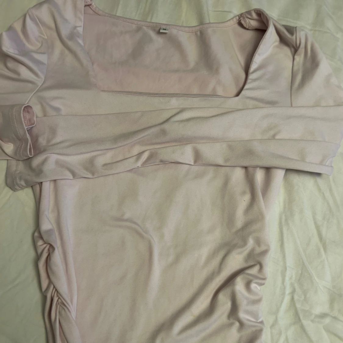 Ljusrosa långärmad topp - 4