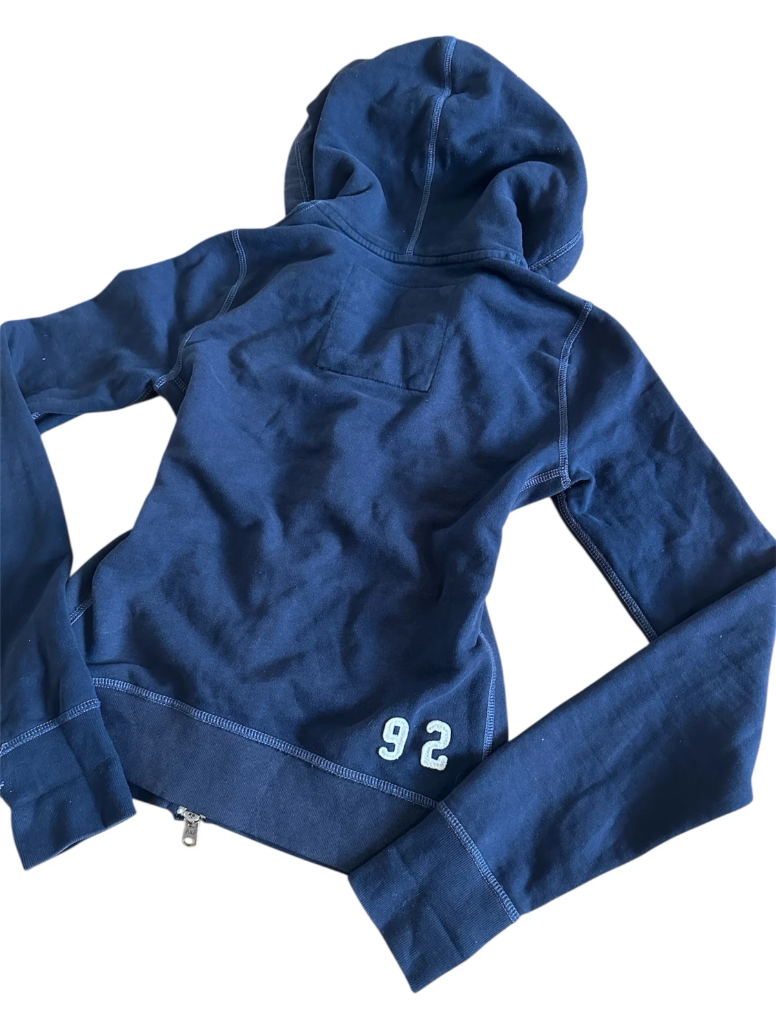 Vintage Abercrombie & Fitch zip up Tröja S - 5