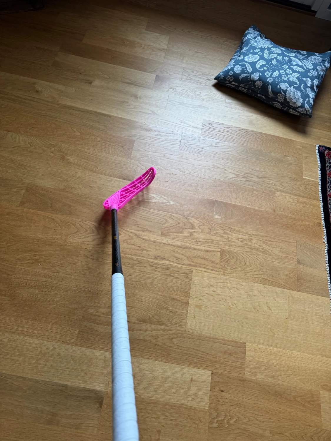 Zone innebandyklubba med rosa blad 29 flex 94 cm lång - 2