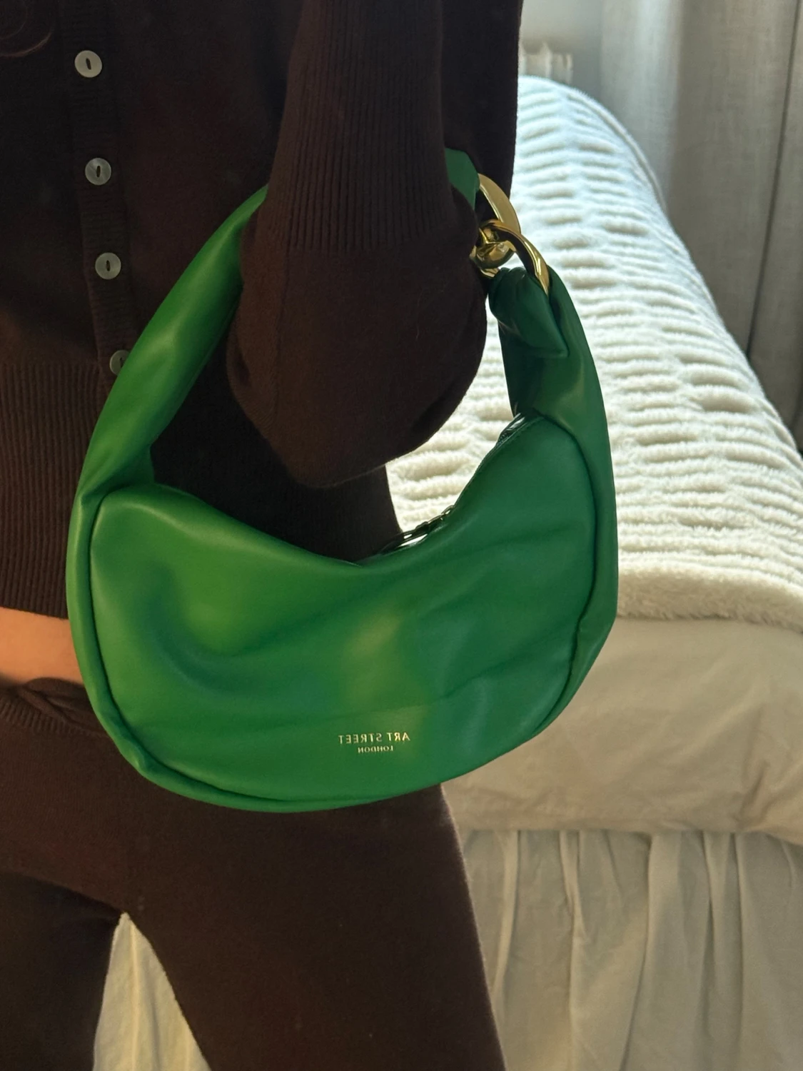 Grön axelväska  - 2