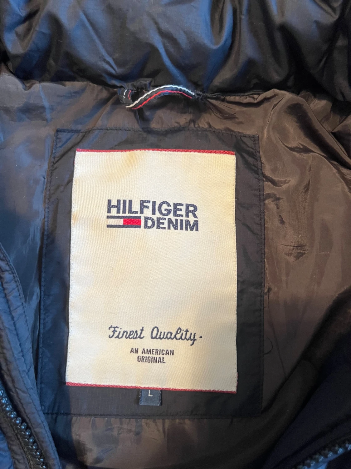 Svart pufferjacka från Hilfiger Denim - 5