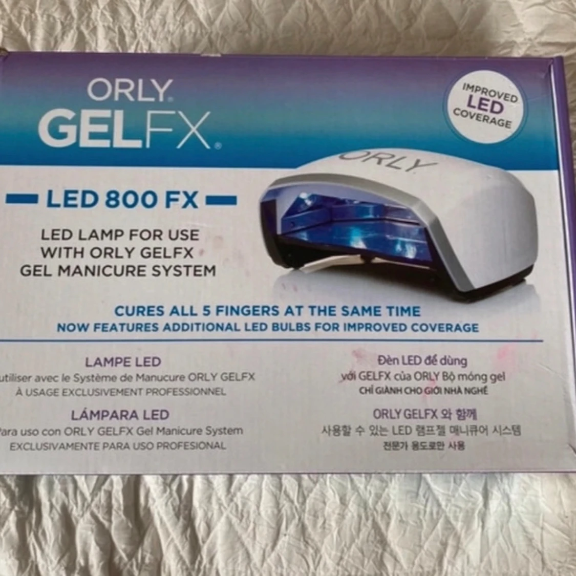 ORLY GELFX LED 800 FX