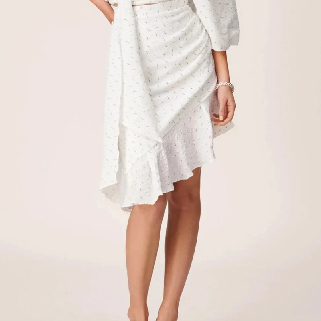 Vit omlottklänning från Adoore stl 36 - 3