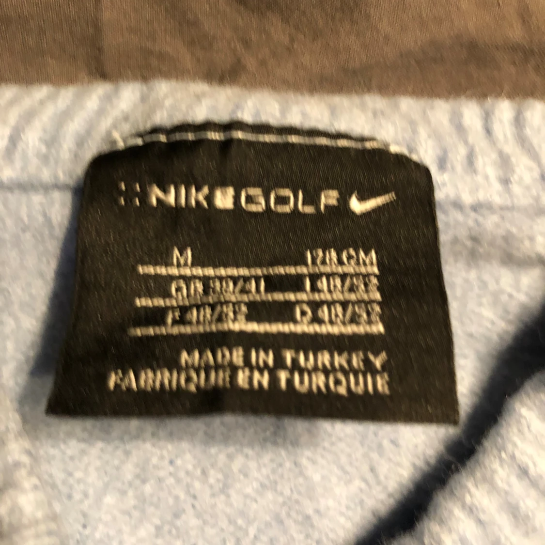 Ljusblå stickad tröja från Nike Golf - 2