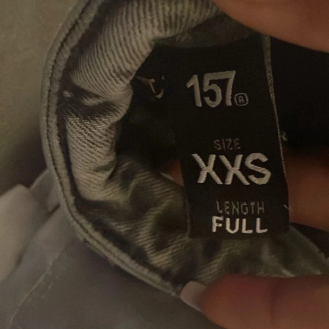 Grå bootcut jeans från 157, XXS - 2