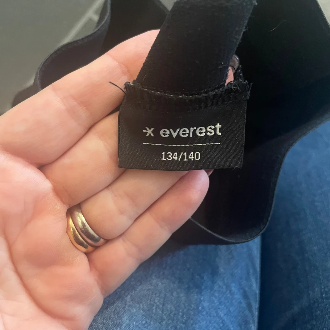 Svart underställ  134/140 - 2