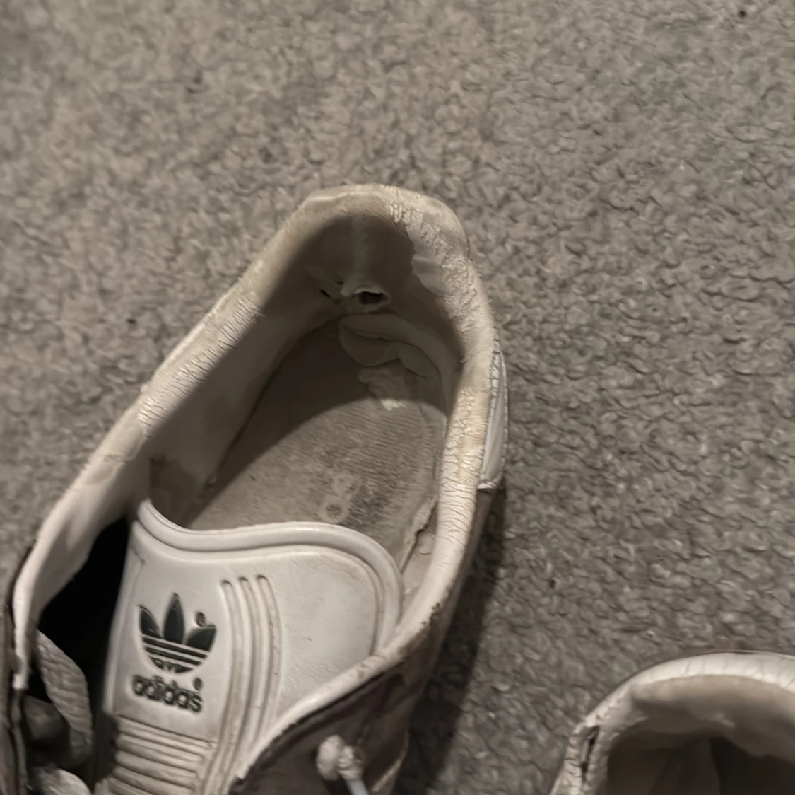 Adidas Samba grå/vita sneakers - 1