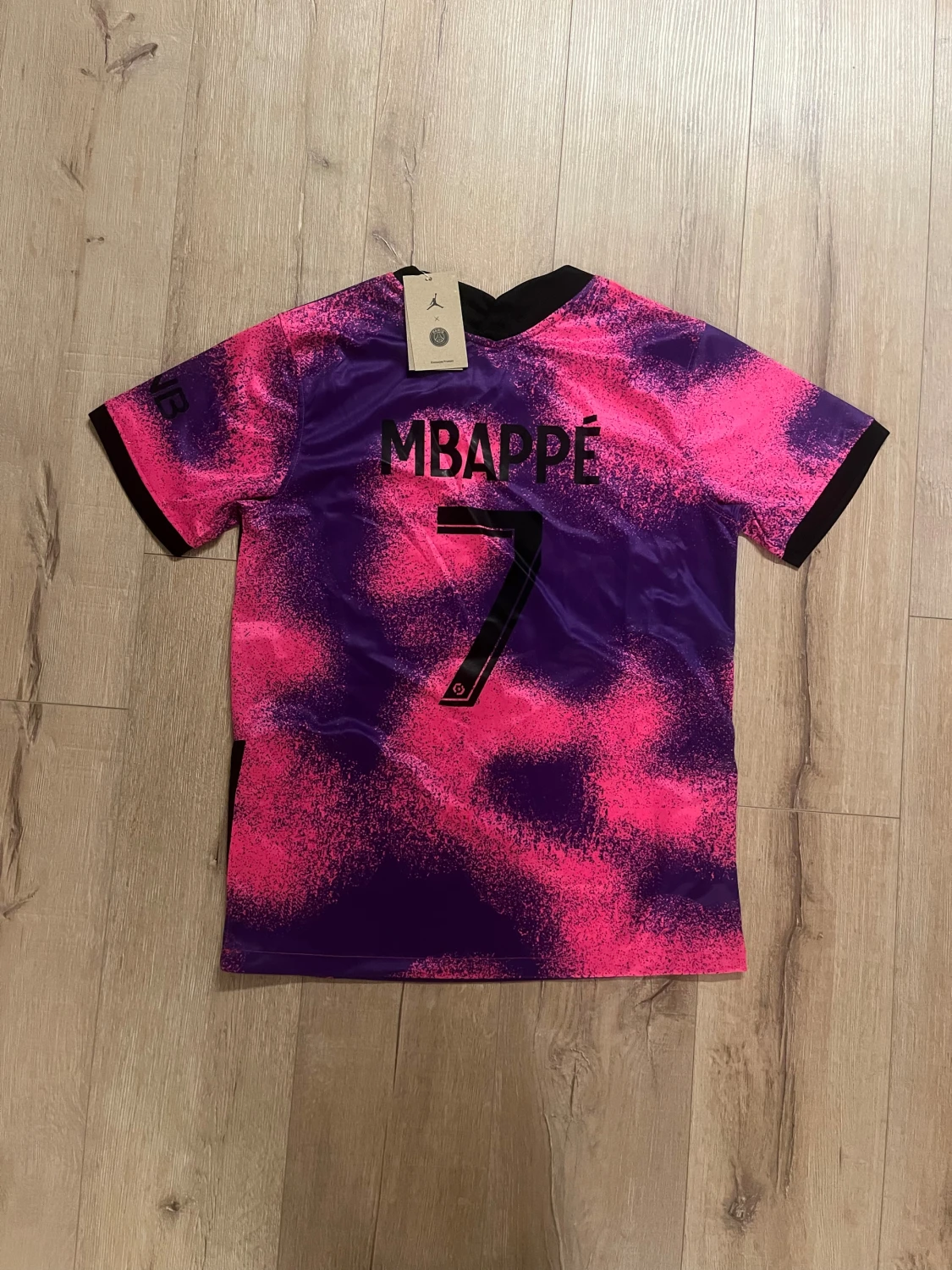 PSG Mbappé kortärmad fotbollströja S - 1