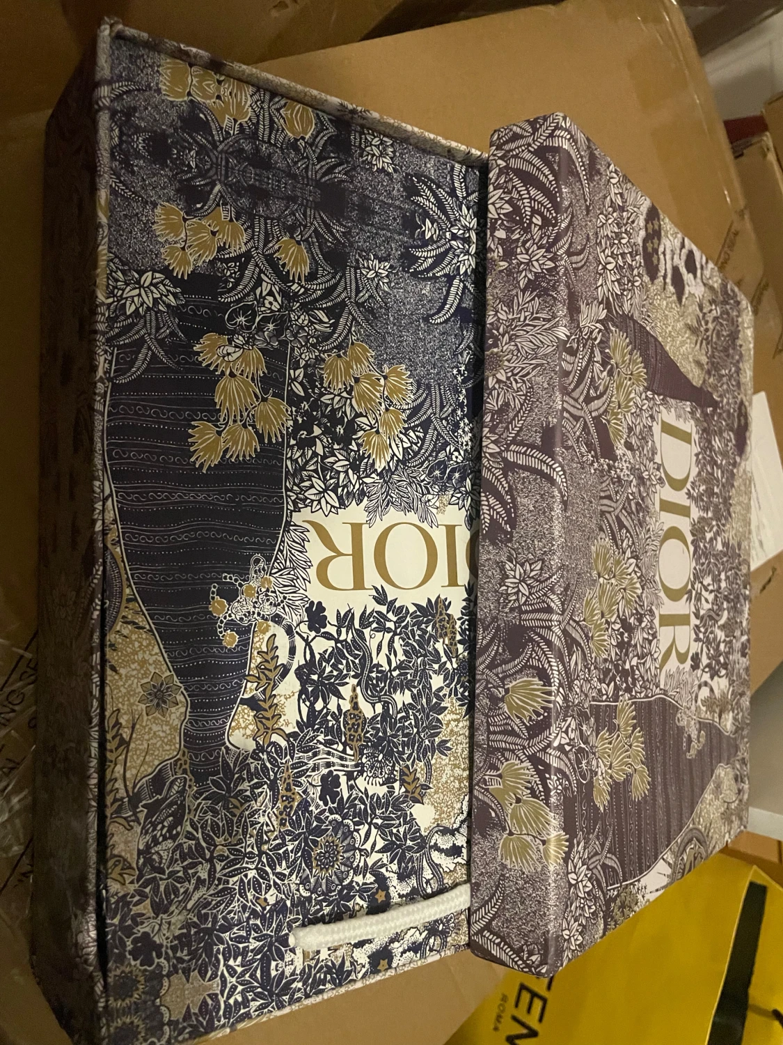 Christian Dior blåvita sandaler strl 39 - 4