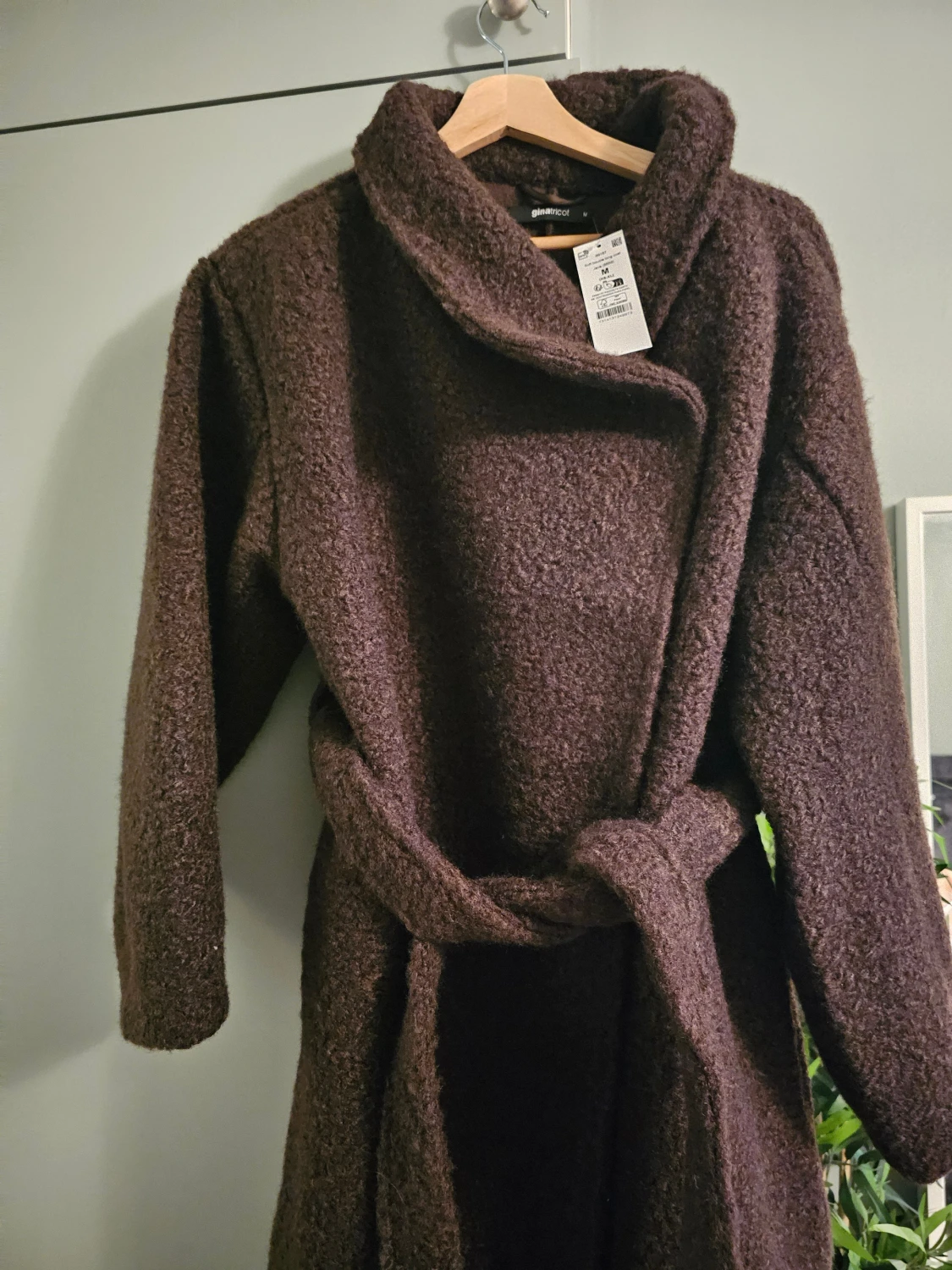 Soft boucle long coat  - Gina Tricot - 1