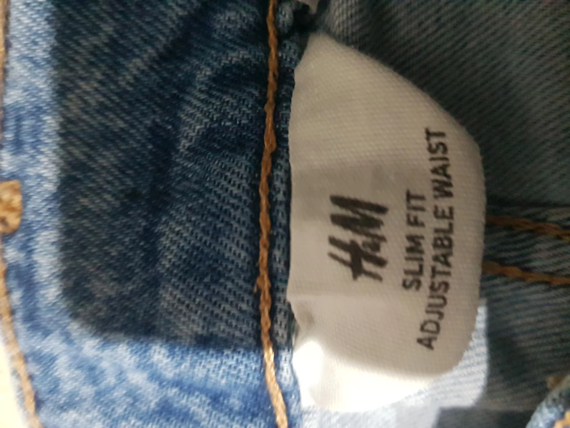 Slim fit ljusblå jeans från H&M - 1