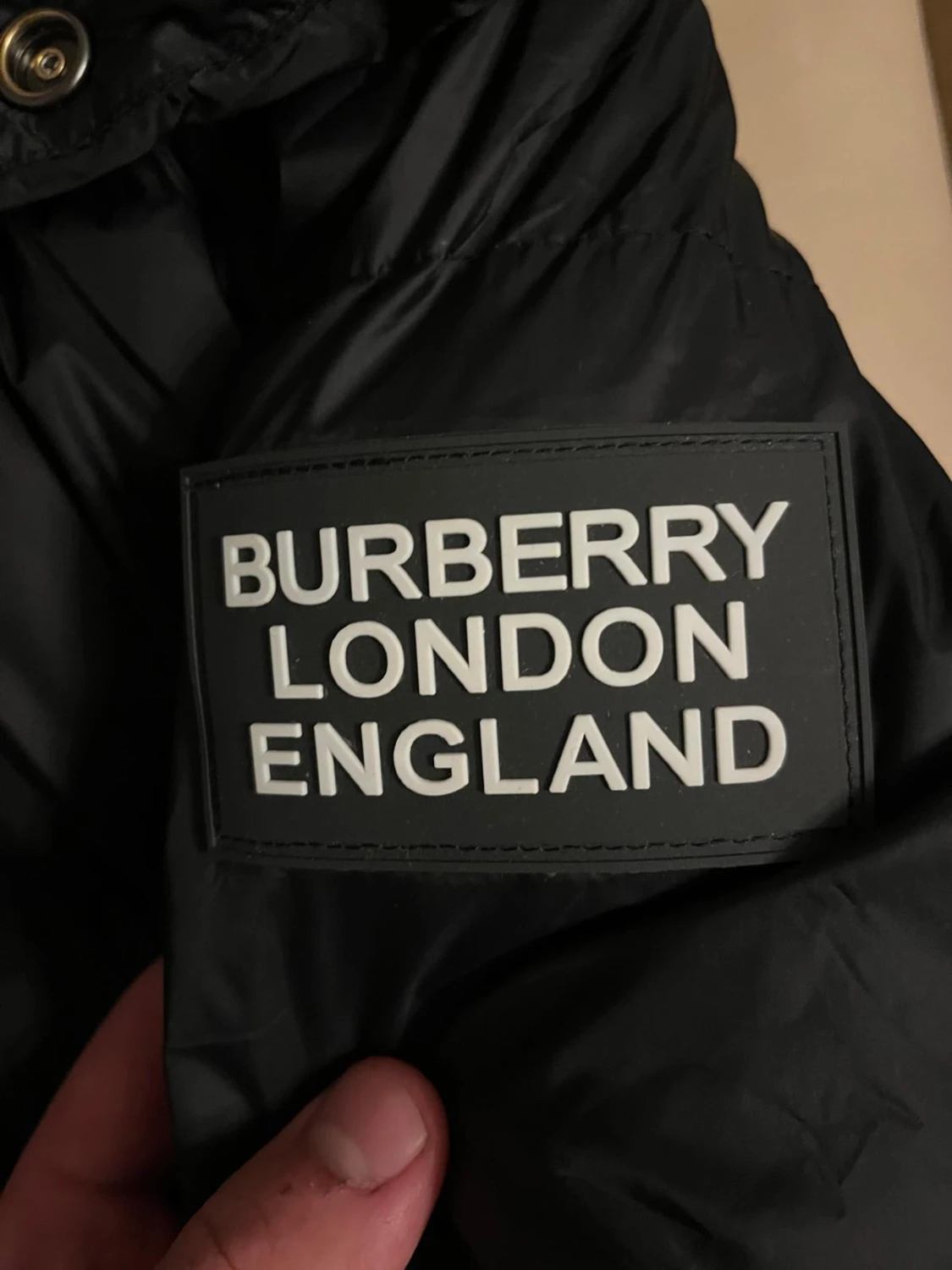 Svart jacka från Burberry - 3