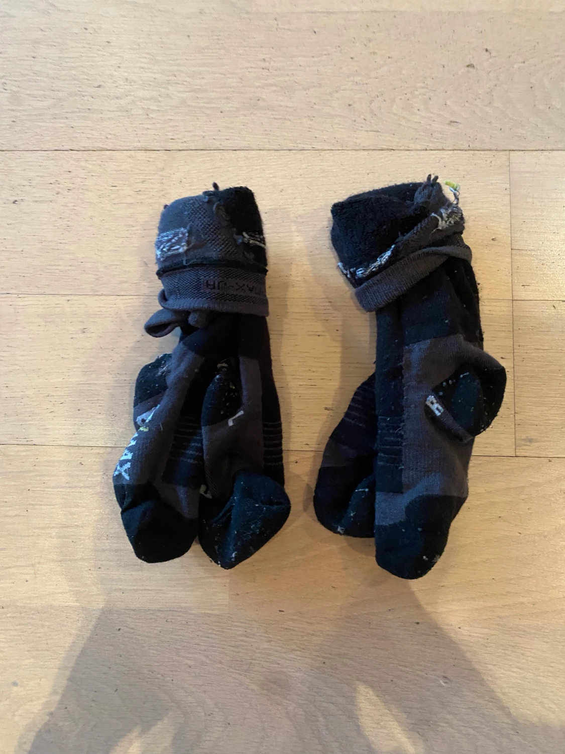 Svarta Salomon S/MAX sportstrumpor