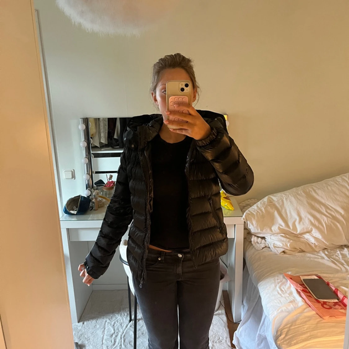 Svart moncler jacka - 1