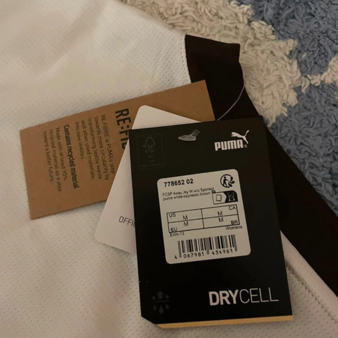 FC St. Pauli vit matchtröja Puma M - 3