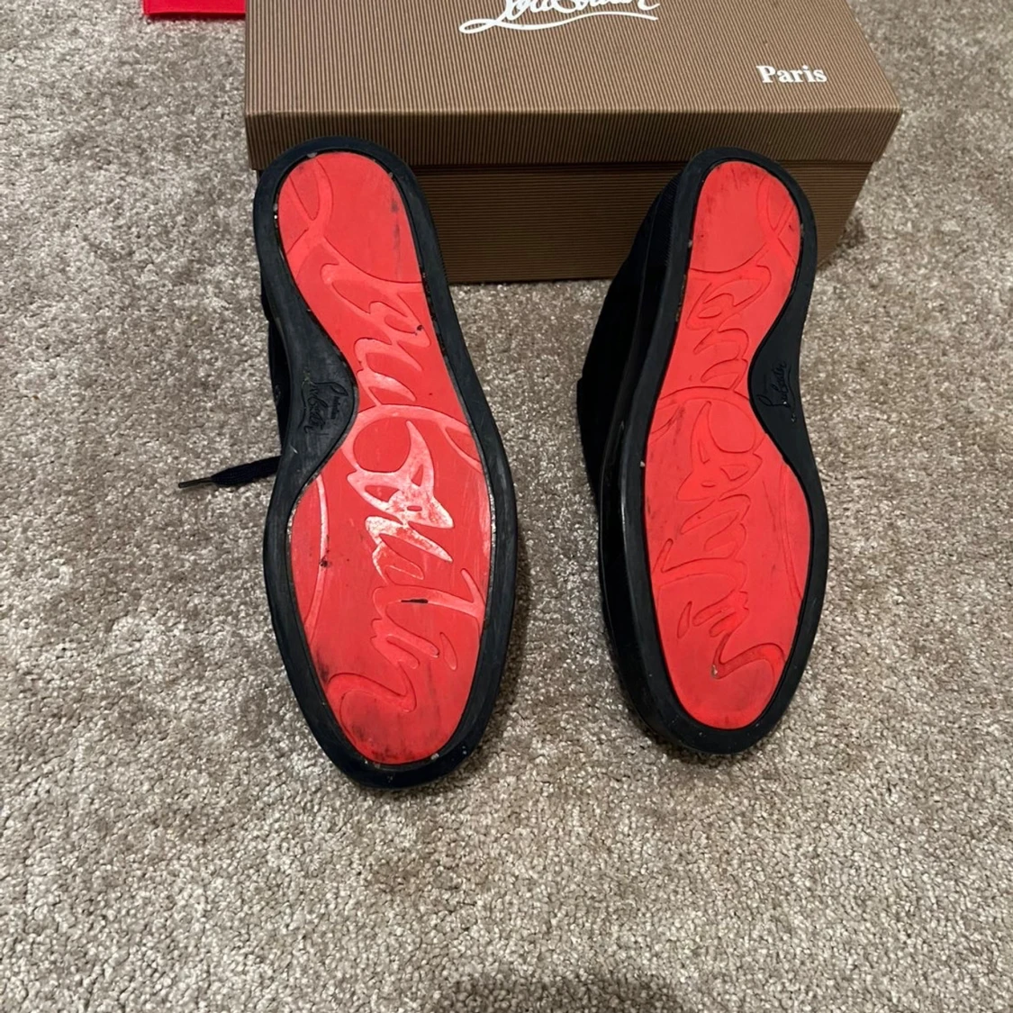 Svarta sneakers från Christian Louboutin - 3