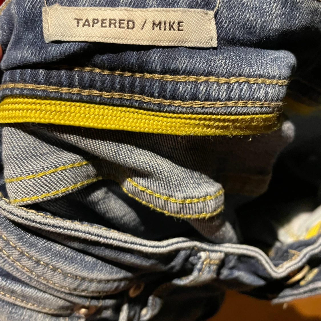 Blå tapered Jack and jones jeans Mike 31/30 - 2