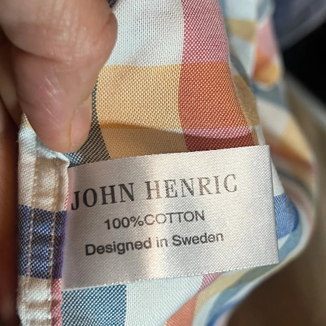 Rutig skjorta från John Henric - 4