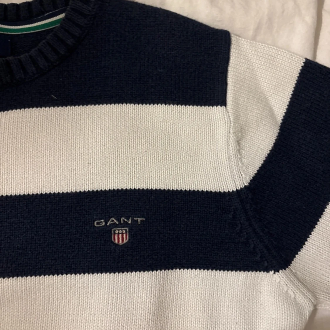 Randig stickad tröja från GANT - 3