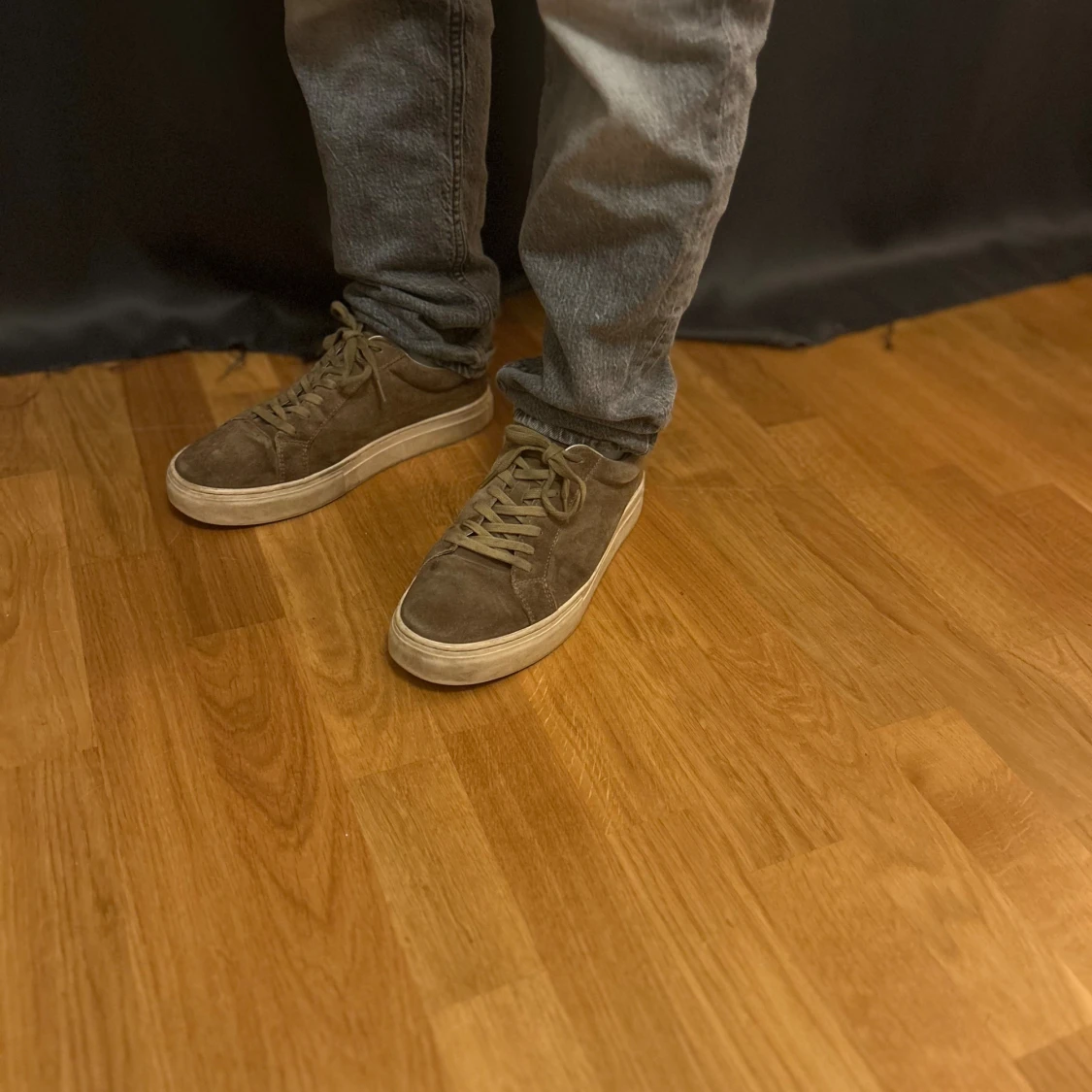 Bruna mockasneakers från Vagabond