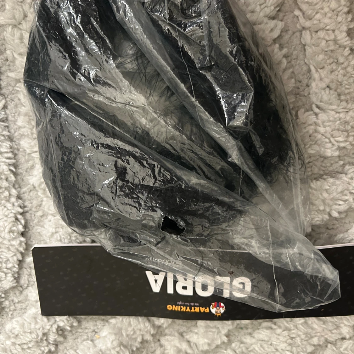 Svart gloria-diadem från Partyking - 1