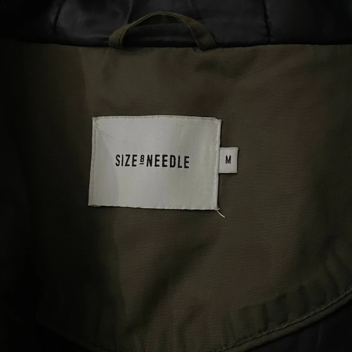 Olivgrön parkas från Size & Needle - 2