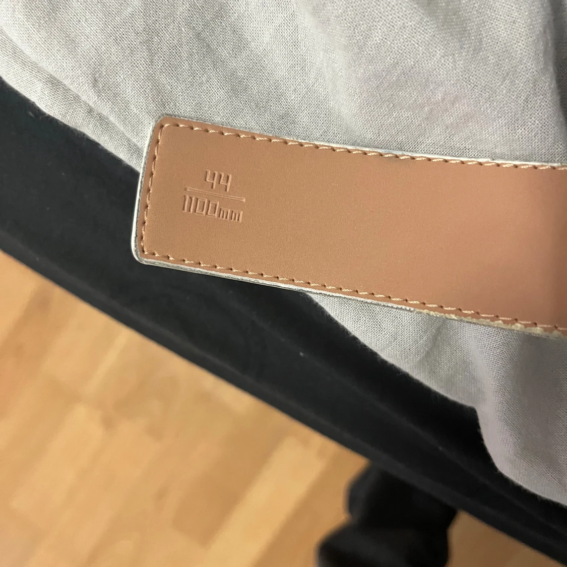 Louis Vuitton bälten i skinn, vit & svart - 2