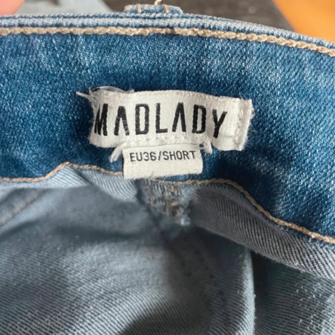 Bootcut jeans från Madlady, ljusblå - 3