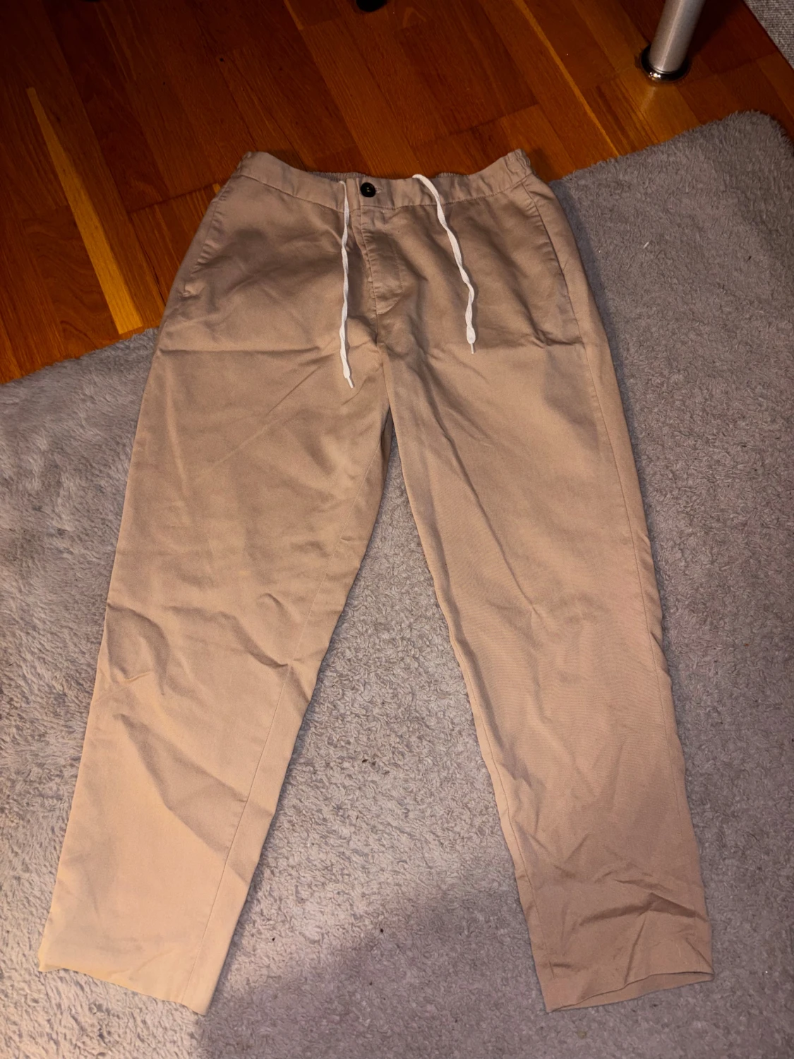 Beige chinos från Selected Homme W36 L32 - 3
