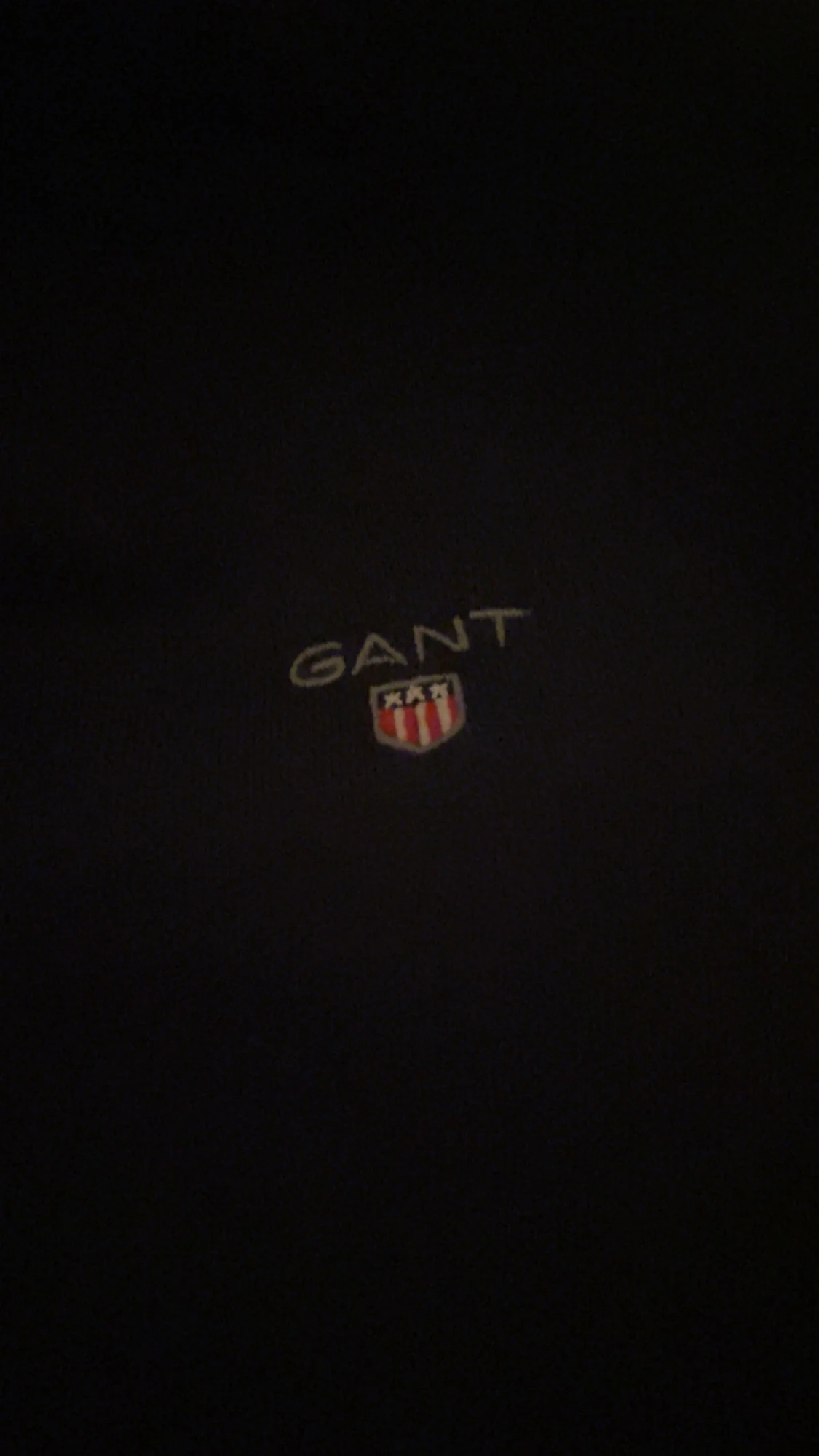 Mörkblå långärmad tröja från GANT - 1