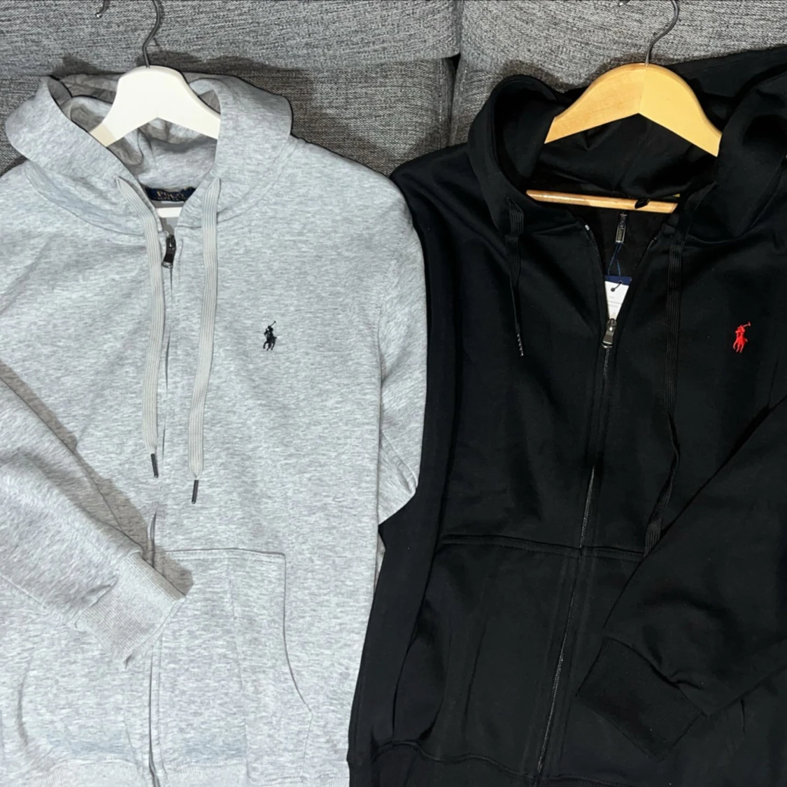 Svart och grå hoodie från Polo Ralph Lauren - 4