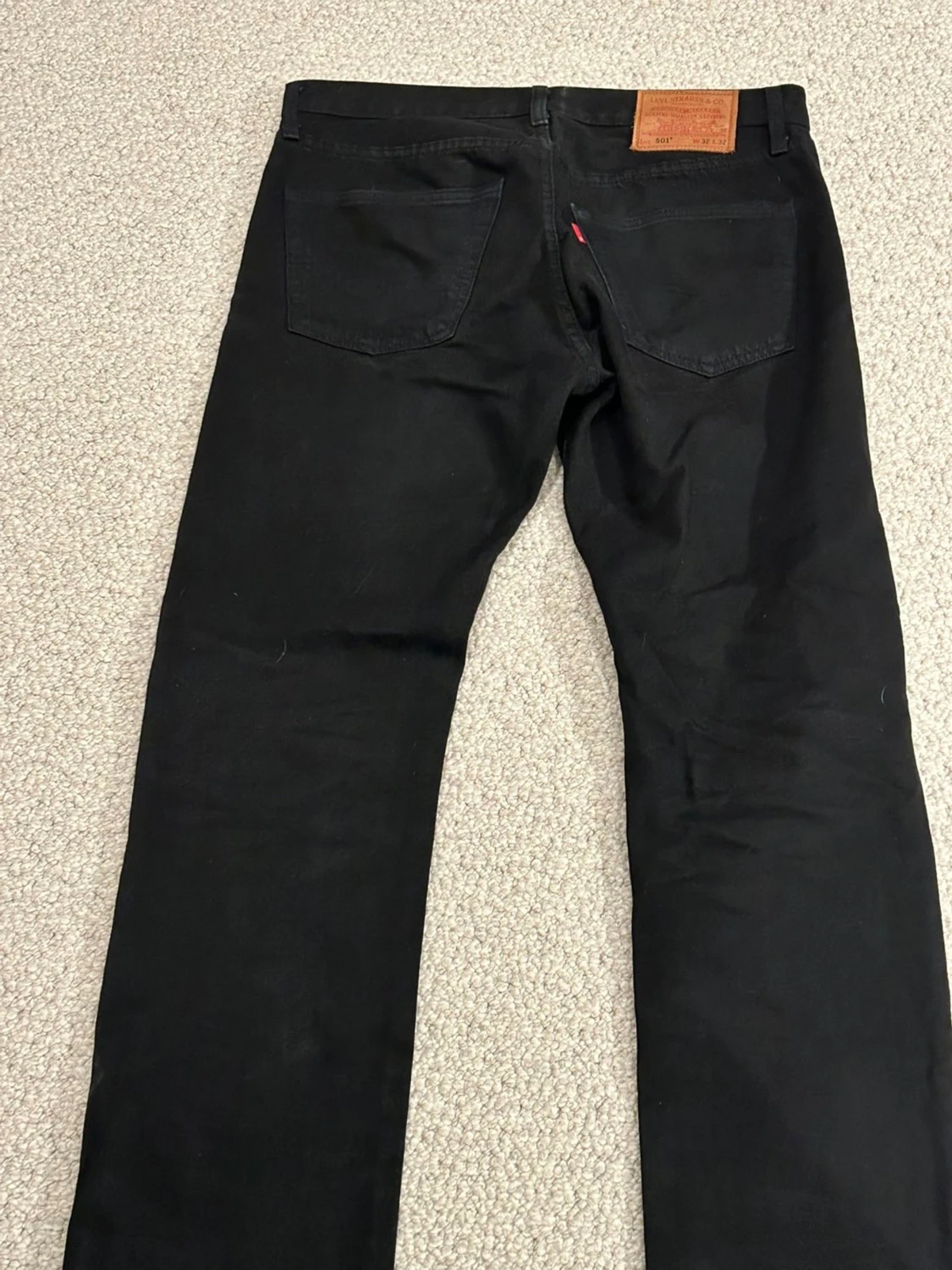 Svarta Levi's 501 Premium jeans W32 L32 - 1