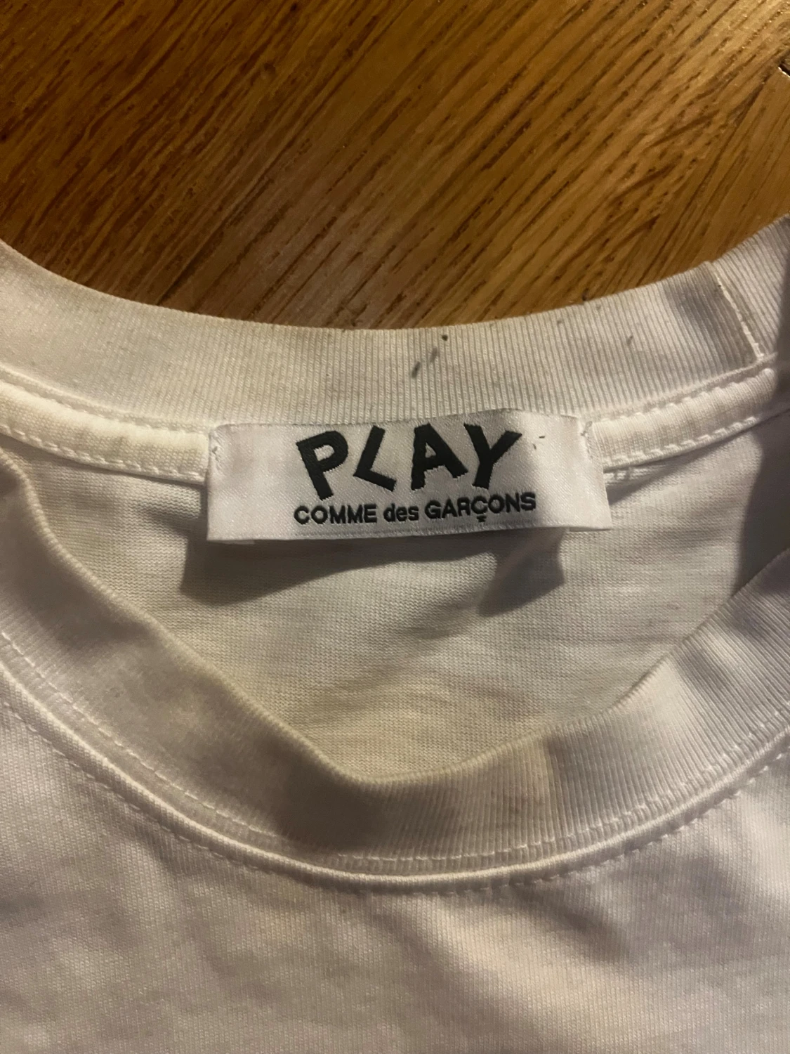 Vit Comme des Garçons Play t-shirt - 3
