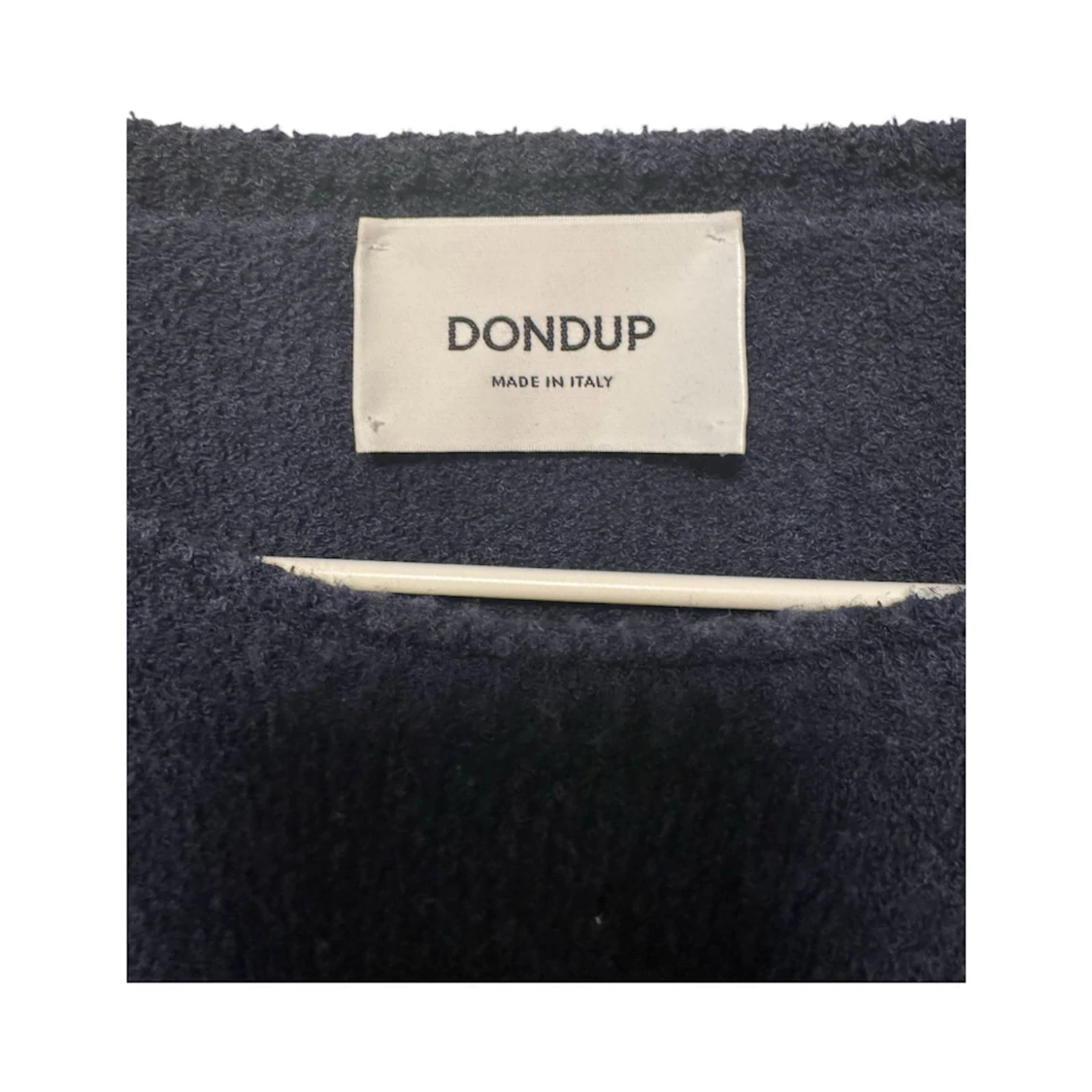 Marinblå stickad tröja från Dondup - 2